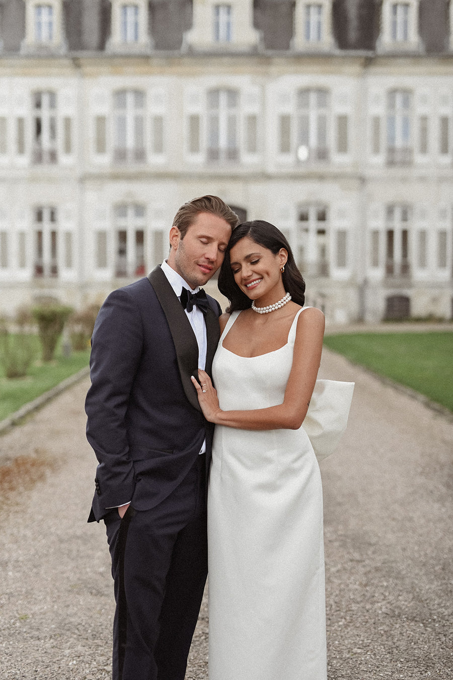 Trio Wedding Pearl Necklace