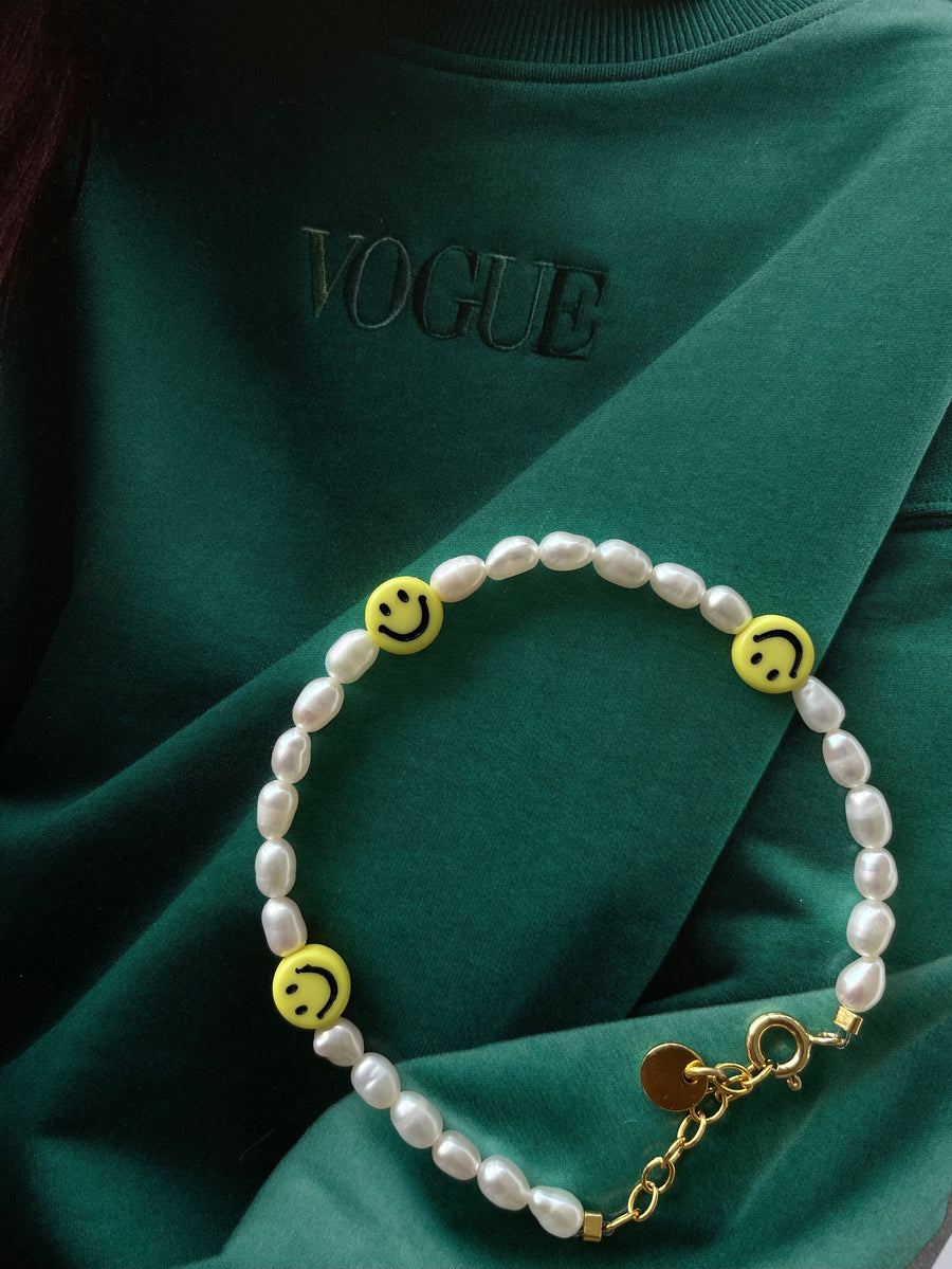 smiley bracelet